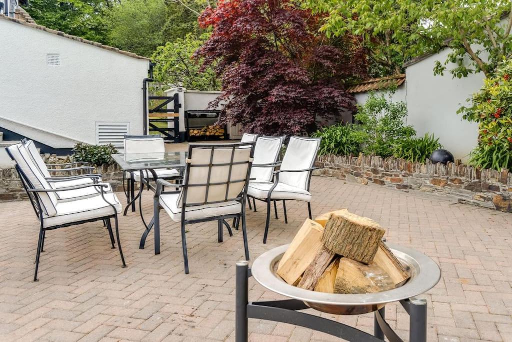 White Cottage Stunning Contemporary 2 Bedroom 2 Ensuite Annex With Hot Tub Plymouth Exterior photo